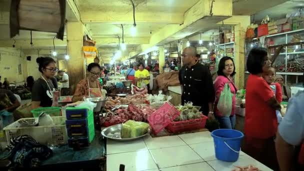 Kapalı Asya pazarı — Stok video
