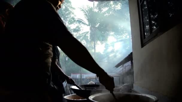 Cocina tradicional balinesa — Vídeos de Stock