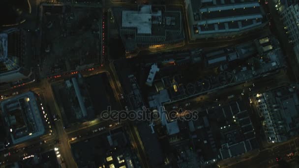 Regent Street Londra rooftops — Stok video
