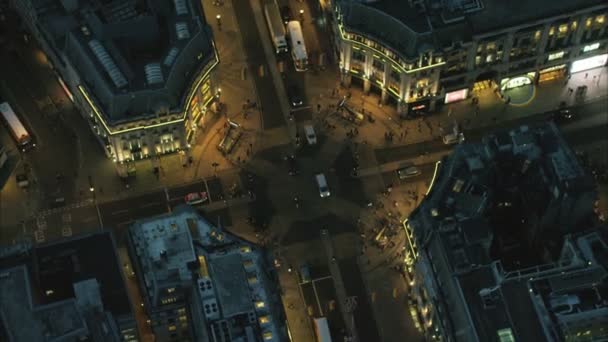 Geschäfte in der Oxford Street, London — Stockvideo