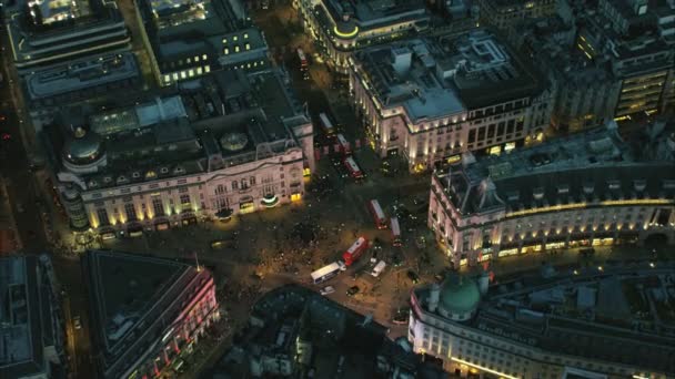 Piccadilly Circus a Londra — Video Stock