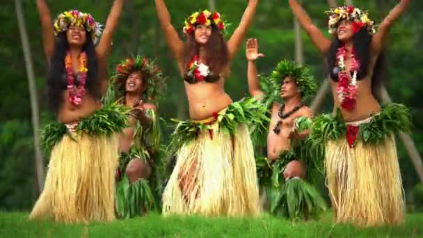 Les hommes avec les femmes dansent à la danse — Video