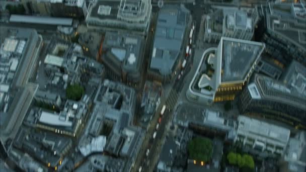 Río Támesis y London Eye — Vídeo de stock