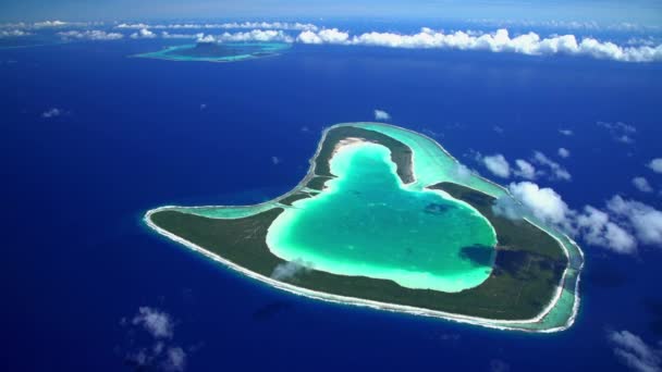 Bora Bora Tupai e Tahaa Island — Vídeo de Stock