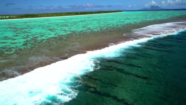 Isla de corazón de Tupai — Vídeo de stock