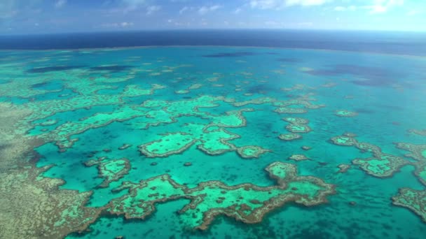 伟大的堡礁澳大利亚 — 图库视频影像