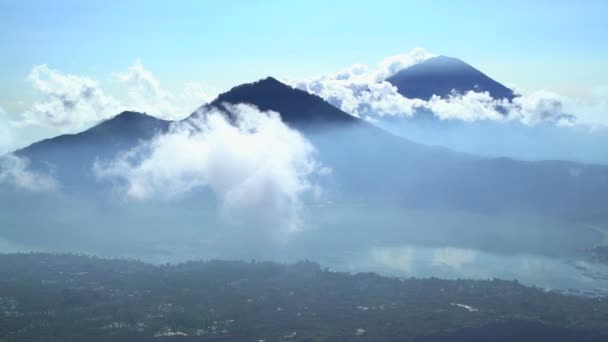 Volcán Mt Agung, Bali — Vídeo de stock