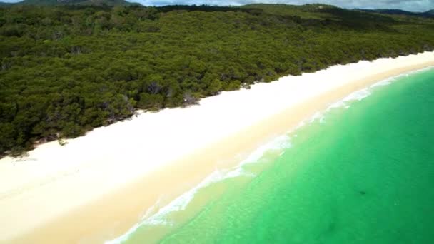 Whitehaven beach, australien — Stockvideo