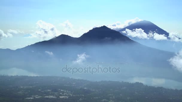 Volcán Mt Agung, Bali — Vídeos de Stock