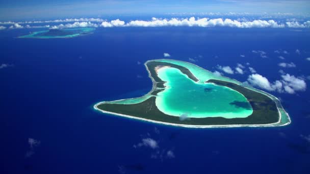 Tupai i Bora Bora Island — Wideo stockowe