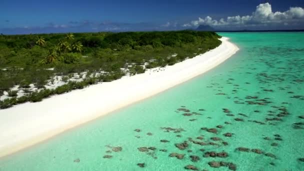 Ilha Tupai e Bora Bora — Vídeo de Stock