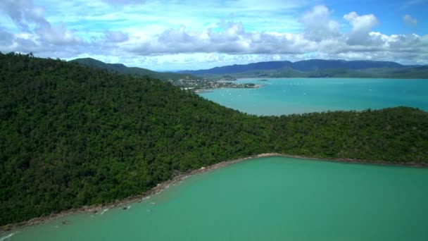 Airlie Beach, Pioneer Bay, Whitsundays — Stock videók