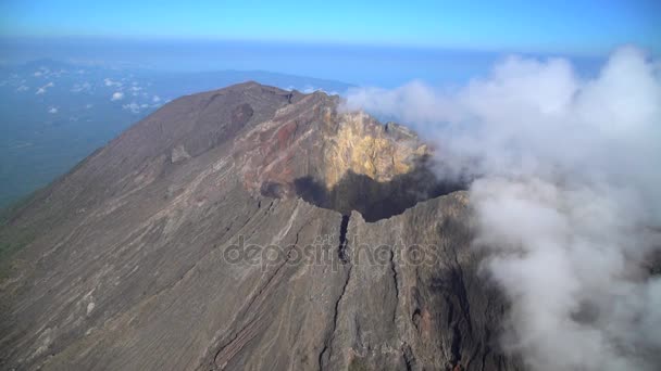 Volcán Gunung Agung, Bali — Vídeo de stock