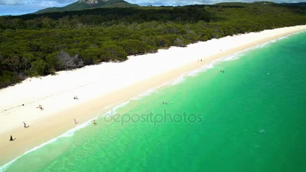 Whitehaven beach, Australien — Stockvideo