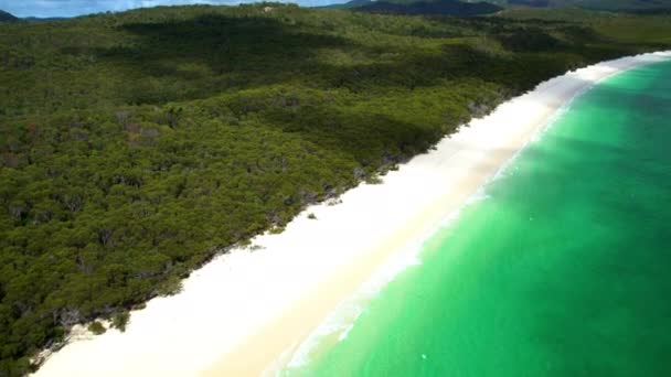 Whitehaven beach, Austrálie — Stock video