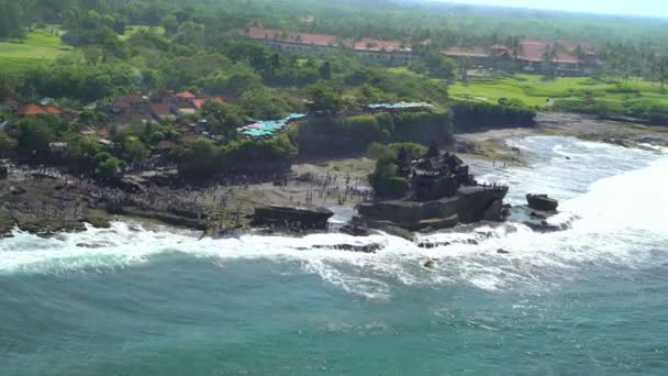 Tanah lot tempel, bali — Stockvideo