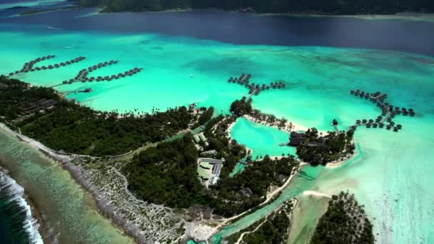 Isla de ora Bora, Polinesia Francesa — Vídeo de stock