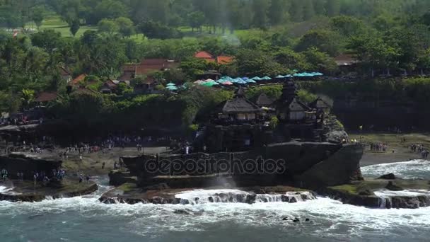 Tanah lot tempel, bali — Stockvideo