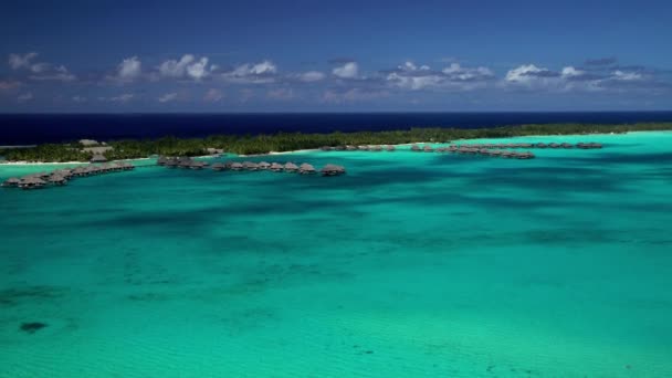 Isla de Bora Bora, Polinesia Francesa — Vídeo de stock