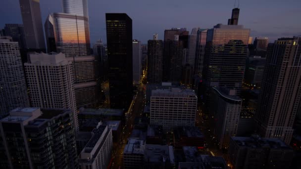 Trump Tower ao pôr-do-sol — Vídeo de Stock