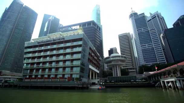 Fullerton Bay Hotel — Wideo stockowe