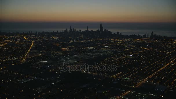Chicago felhőkarcoló épületek — Stock videók