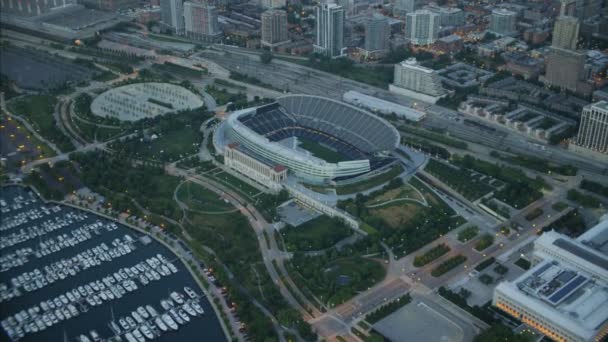 Soldier Field stadion-Chicago — Stock videók