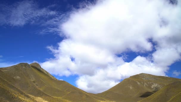 Cloudscape πάνω από τις νότιες Άλπεις — Αρχείο Βίντεο