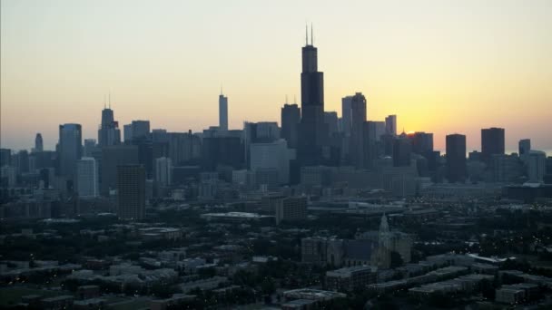 Chicago Skyscraper buildings — Stock Video