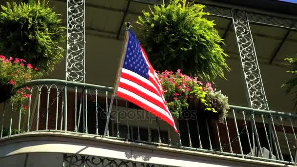 Francia negyed belvárosában New Orleans — Stock videók