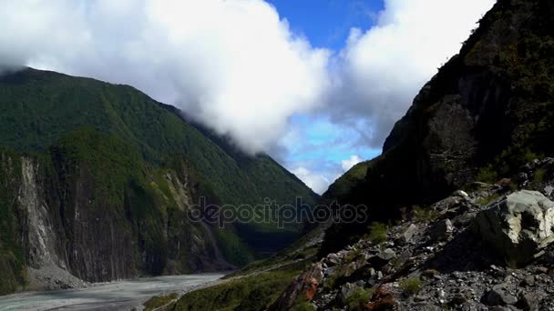 Terreno di catena montuosa — Video Stock