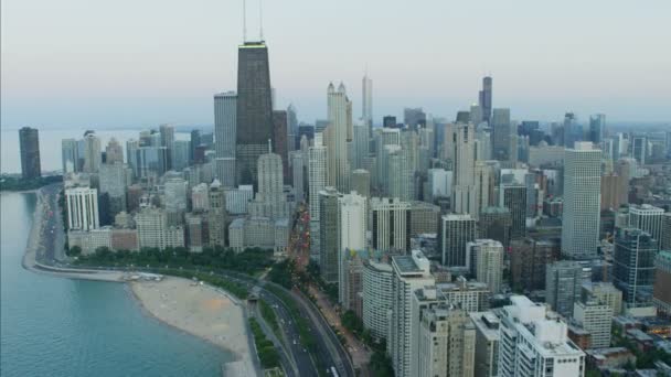 Hancock Center em Chicago — Vídeo de Stock