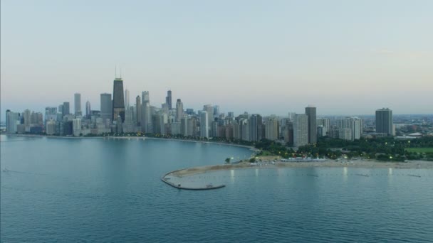 Hancock Center em Chicago — Vídeo de Stock