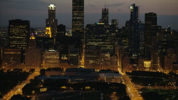 シカゴのシアーズタワー — ストック動画