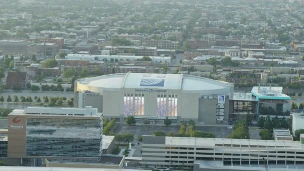 United Center Sports Arena in Chicago — Stock Video