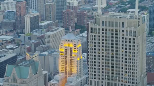シカゴのシアーズタワー — ストック動画