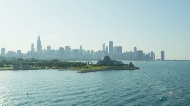 Adler Planetarium in Chicago — Stock Video