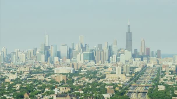 Sears Tower in Chicago — Stockvideo