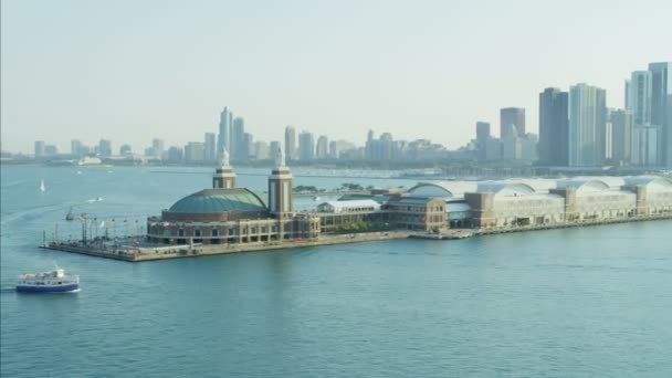 Lake Michigan in Chicago — Stock Video