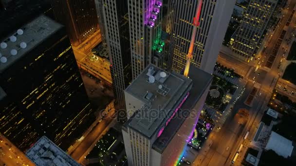 2 prudential plaza in Chicago — Stockvideo