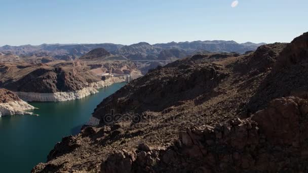 Hoover Dam em Nevada — Vídeo de Stock