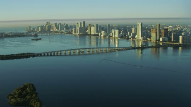 Sunrise вид з мосту Джулії Туттл — стокове відео