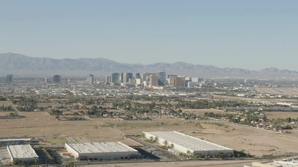 Жилые пригороды Лас-Вегаса — стоковое видео