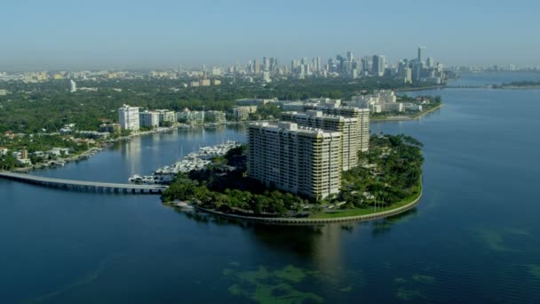 Роскошный отель и спа Майами Сити — стоковое видео