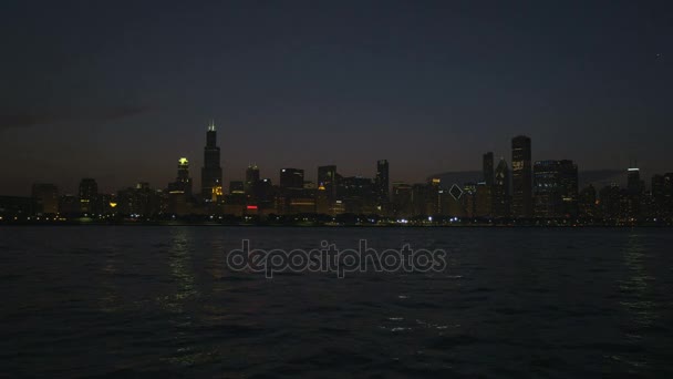 芝加哥市摩天大楼 — 图库视频影像