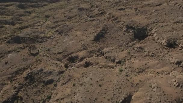 Chaîne de montagnes dans le désert de Mojave — Video