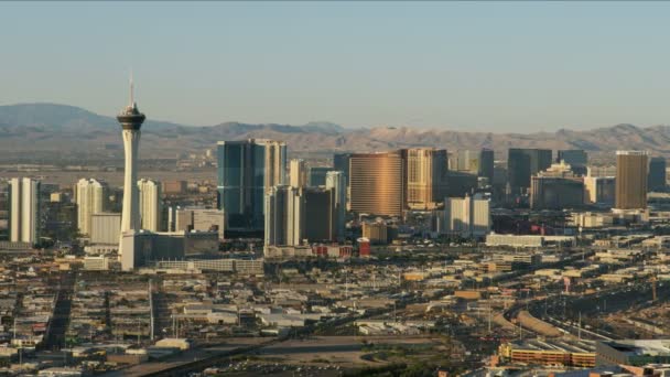 Hotel Downtown Resort dan Casinos, Las Vegas — Stok Video