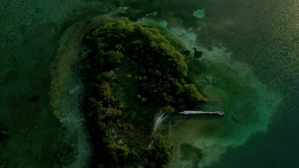 Ilha tropical das Caraíbas — Vídeo de Stock