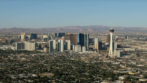 Downtown Resort hoteles y casinos, Las Vegas — Vídeo de stock