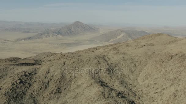 Mojave deserto e montanhas — Vídeo de Stock